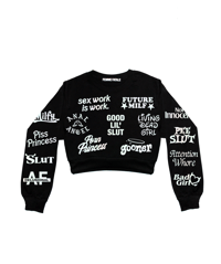 FEMME        FATALE         BABES        CROPPED       CREWNECK      