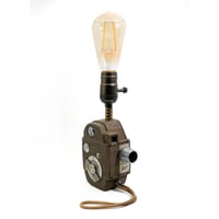 Revere Eight Ranger Movie Camera 8mm Table Lamp – 1940s Conversion