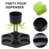 6 Shot Wine Drink Pourer Wine Dispenser Automatic Glass Beer Water Dispenser Beer Water Container fo