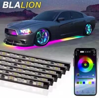Underbody Remote APP Control RGB Neon Lights Atmosphere Lamp for Auto Decoration