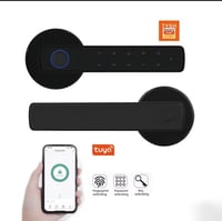 TYSH Home Tuya Biometric Smart Door Lock Electronic Lock Fingerprint Handle Split Digital Keyless Sm