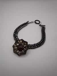 Image 2 of Steampunk BIG Flower Choker
