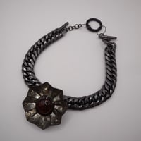 Image 4 of Steampunk BIG Flower Choker