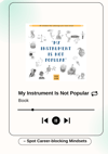 Book 'My instrument is not popular'