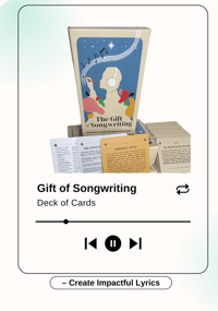 Gift of Songwriting - Magical Songwriting Cards 