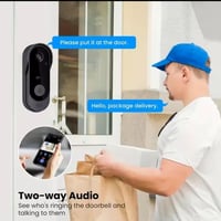 Image 1 of Tuya Doorbell With Camera Wireless Bundle Doorbell Smart Home WIFI HD Outdoor Phone Camera Security 