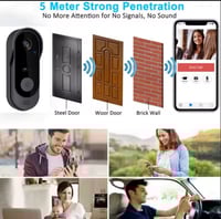 Image 2 of Tuya Doorbell With Camera Wireless Bundle Doorbell Smart Home WIFI HD Outdoor Phone Camera Security 
