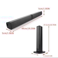 Image 5 of Powerful Soundbar Sound Radio Blaster Bar Audio TV PC Computer Subwoofer Wireless Home Theater Speak