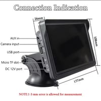 Image 5 of Hippcron CarPlay Android Auto Car Radio Multimedia Video Player 7inch Portable Touch Screen With USB