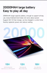 Image 4 of 2025 New Xiaoml Global Version Tablet Android Pad 15 Pro 16GB+1TB Snapdragon 870 Tablets PC 5G Dual 