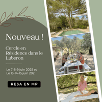 Image 1 of CERCLE EN RESIDENCE dans le Luberon 🌿