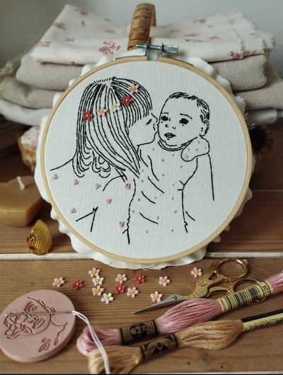 Image of Moyenne broderie