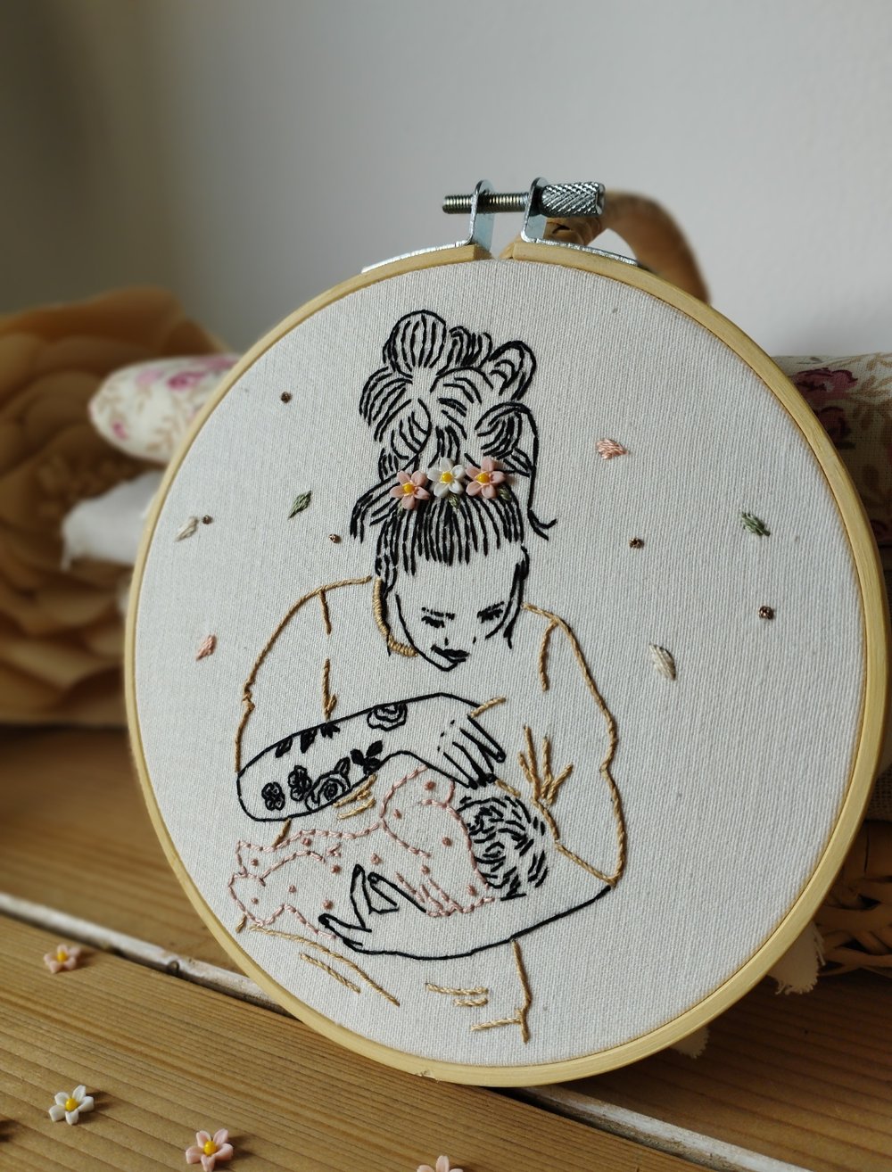 Image of Moyenne broderie