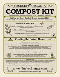 Image 4 of Compost Kit - 5 Gallon Bucket