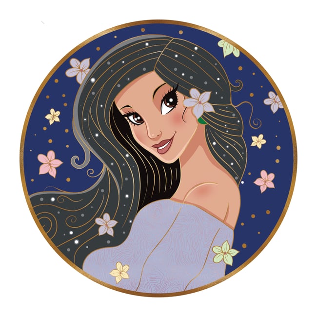 Modern princess fan art