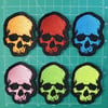 Skull Patches - Pick a color