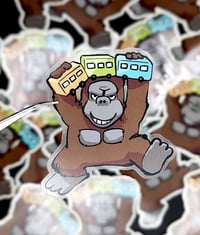 Image 1 of Kaiju stickers set A