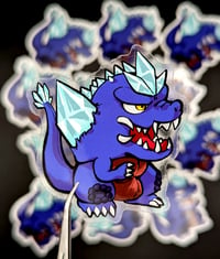 Image 2 of Kaiju stickers set A