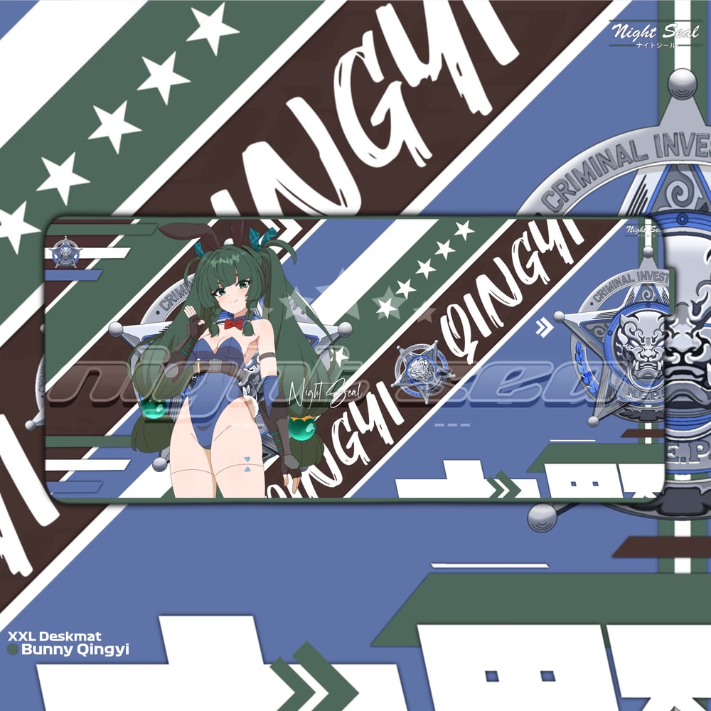 Image of Bunny x ZZZ /  XXL Desk mats