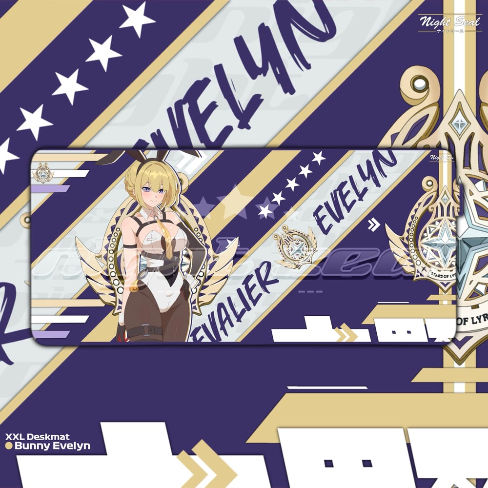Image of Bunny x ZZZ /  XXL Desk mats