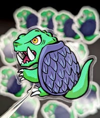 Image 2 of Kaiju stickers set B