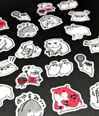 Image 1 of BB ham sticker set