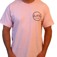 Light Pink Logo Tee