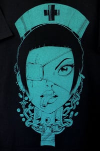 Image 2 of Scrubs Green Nurse Shirt