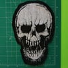 Sharp Tooth Skull Embroidered Patch