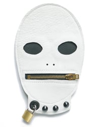 Image 1 of White Leather Coin Gimp
