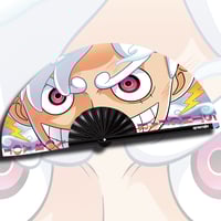 White Hair God Fan