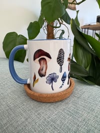 Image 2 of Fungi Mug Blue