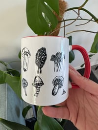 Image 1 of Fungi Mug black & white