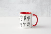 Image 5 of Fungi Mug black & white