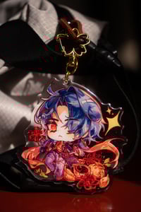 Image 2 of Blade - Honkai Star Rail 7cm Glitter Epoxy Charm