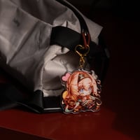 Image 3 of Firefly - Honkai Star Rail 7cm Glitter Epoxy Charm