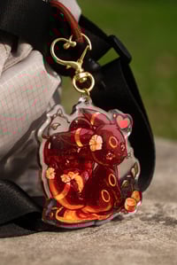 Image 2 of Umbreon - Pokemon 7cm Glitter Epoxy Charm