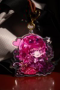 Image 2 of Kafka - Honkai Star Rail 7cm Glitter Epoxy Charm