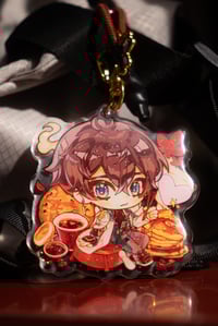 Image 2 of Dan Heng - Honkai Star Rail 7cm Glitter Epoxy Charm