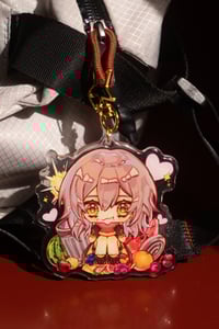 Image 2 of Stelle - Honkai Star Rail 7cm Glitter Epoxy Charm