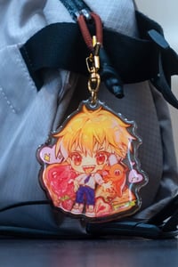 Image 2 of Denji - Chainsaw Man 7cm Glitter Epoxy Charm