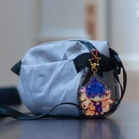 Image 3 of Aki - Chainsaw Man 7cm Glitter Epoxy Charm