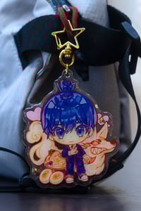 Image 2 of Aki - Chainsaw Man 7cm Glitter Epoxy Charm