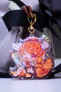 Image 2 of Kiara - Vocaloid 8cm Glitter Epoxy Charm