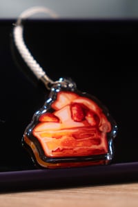 Image 2 of Strawberry Shortcake - 1.5in Original Food Epoxy Phone Charm