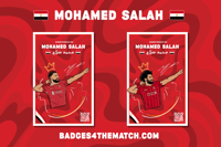 Image 1 of Mohamed Salah Pin Badges - Double Pack