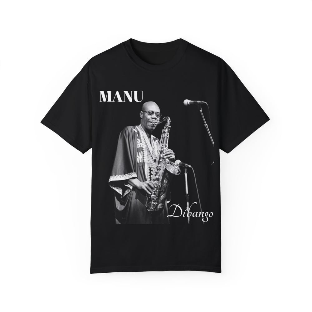 Image of Manu Dibango Unisex Vintage T-Shirt