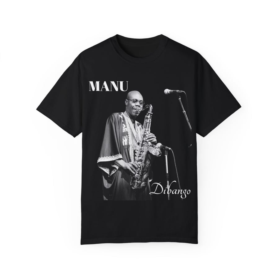 Image of Manu Dibango Unisex Vintage T-Shirt