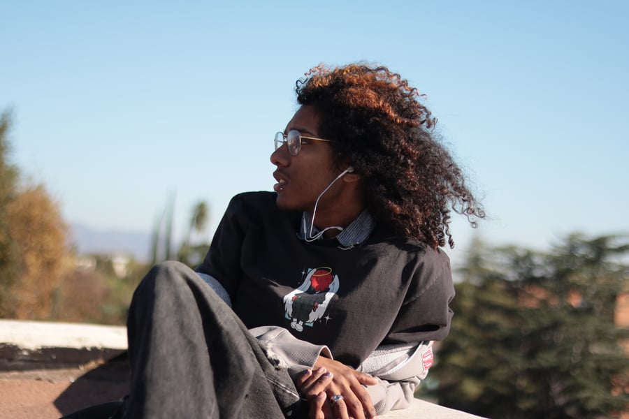 Image of #MYRIP ANGEL MOURNING