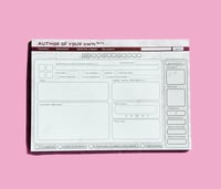 Author of Your Own (Beta) A4 Notepad